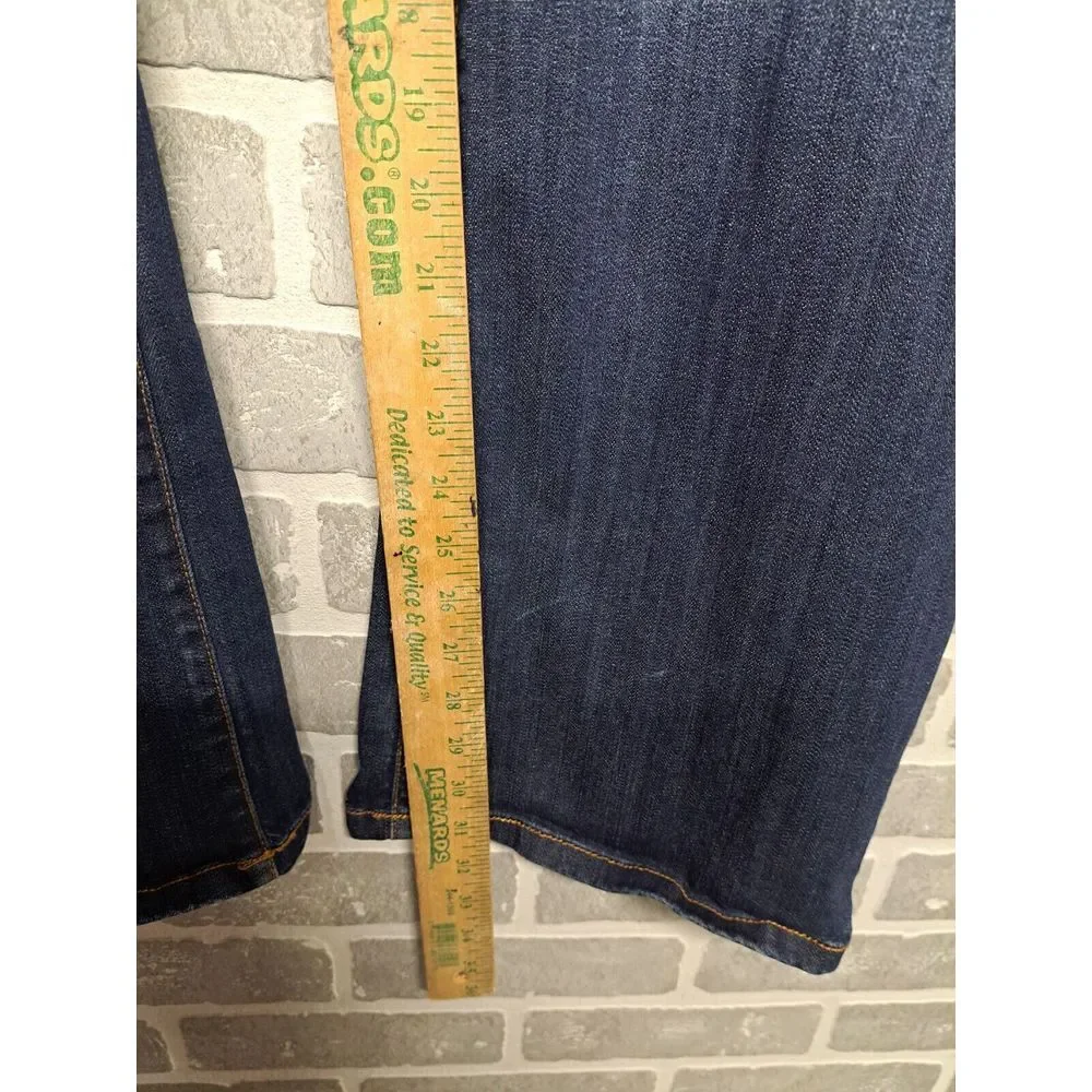 Torrid Womens Relaxed Bootcut‎ Strech Jeans Blue Meas Size 16R Western Rodeo